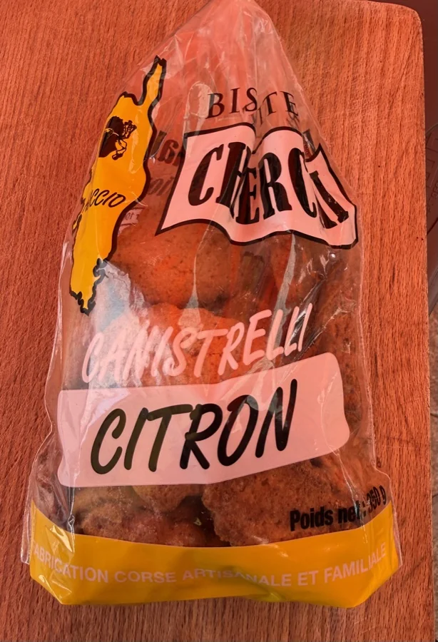 Canistrelli au Citron — Canistrelli & Biscuits corse A l'Antica