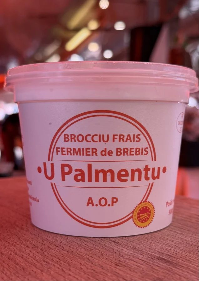 Brocciu Frais Fermier AOP — U Palmentu — Fromages corse A l'Antica
