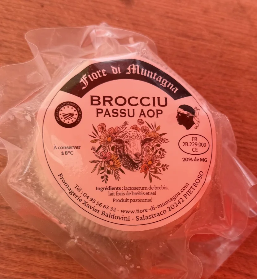 Brocciu Passu AOP — Fromages corse A l'Antica
