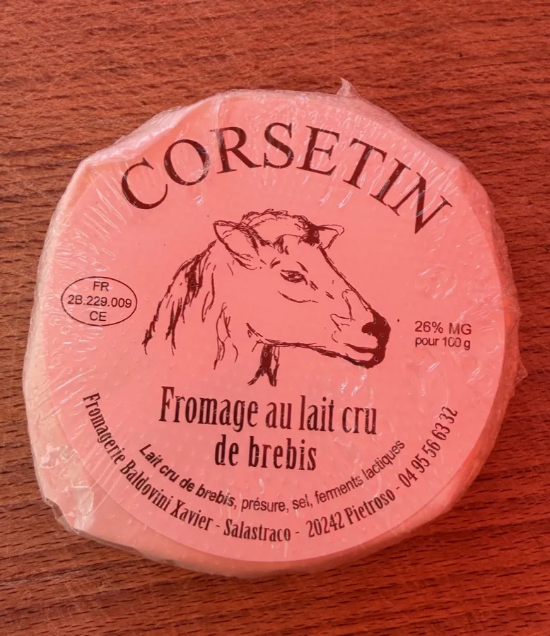 Corsetin — Fromages corse A l'Antica