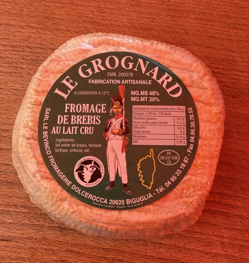 Le Grognard — Fromages corse A l'Antica