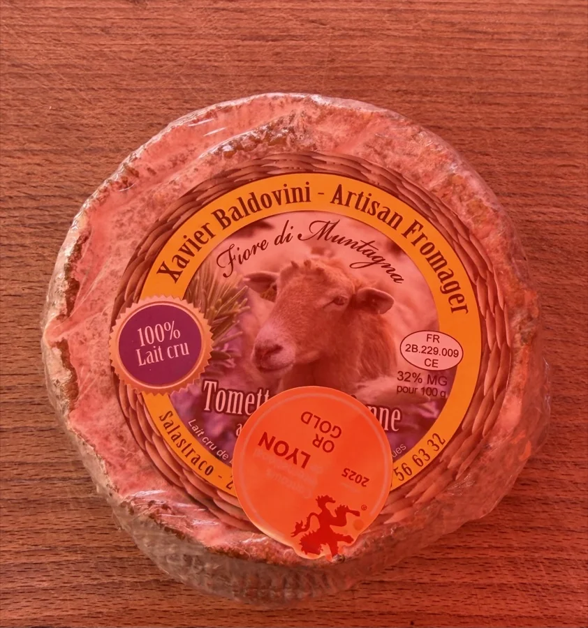 Tometta Fiore di Muntagna — Fromages corse A l'Antica