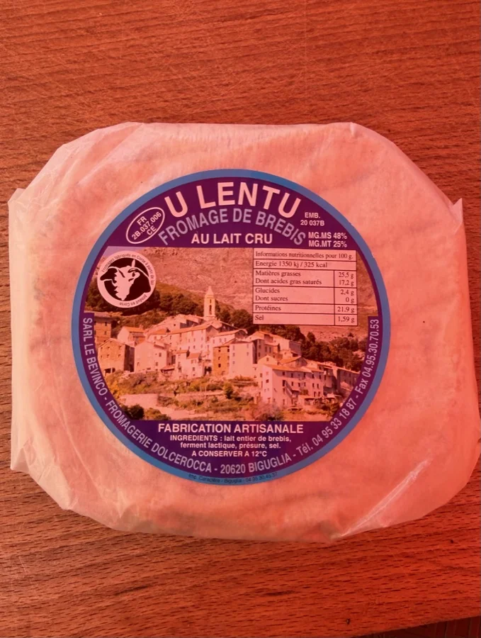 U Lentu — Fromages corse A l'Antica