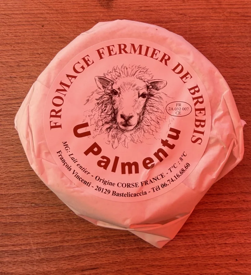 U Palmentu — Frommage de Brebis — Fromages corse A l'Antica