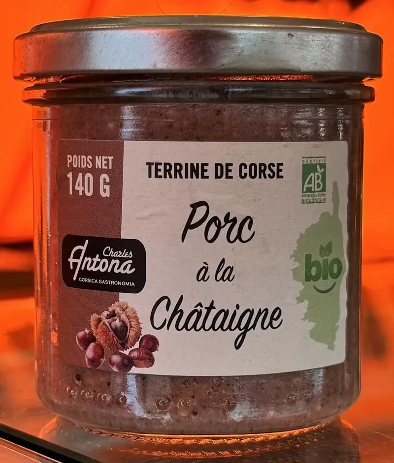 Terrine Porc à la Châtaigne
