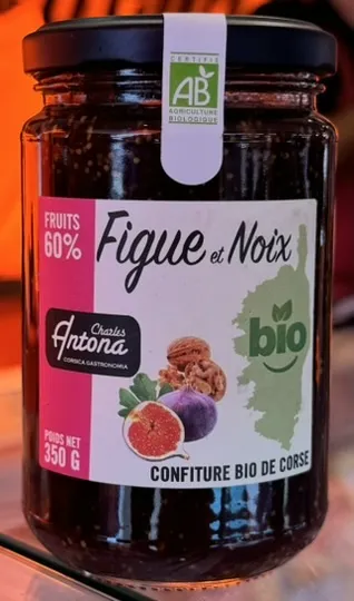 Confiture Figue & Noix bio — Confitures & Gelées corse A l'Antica