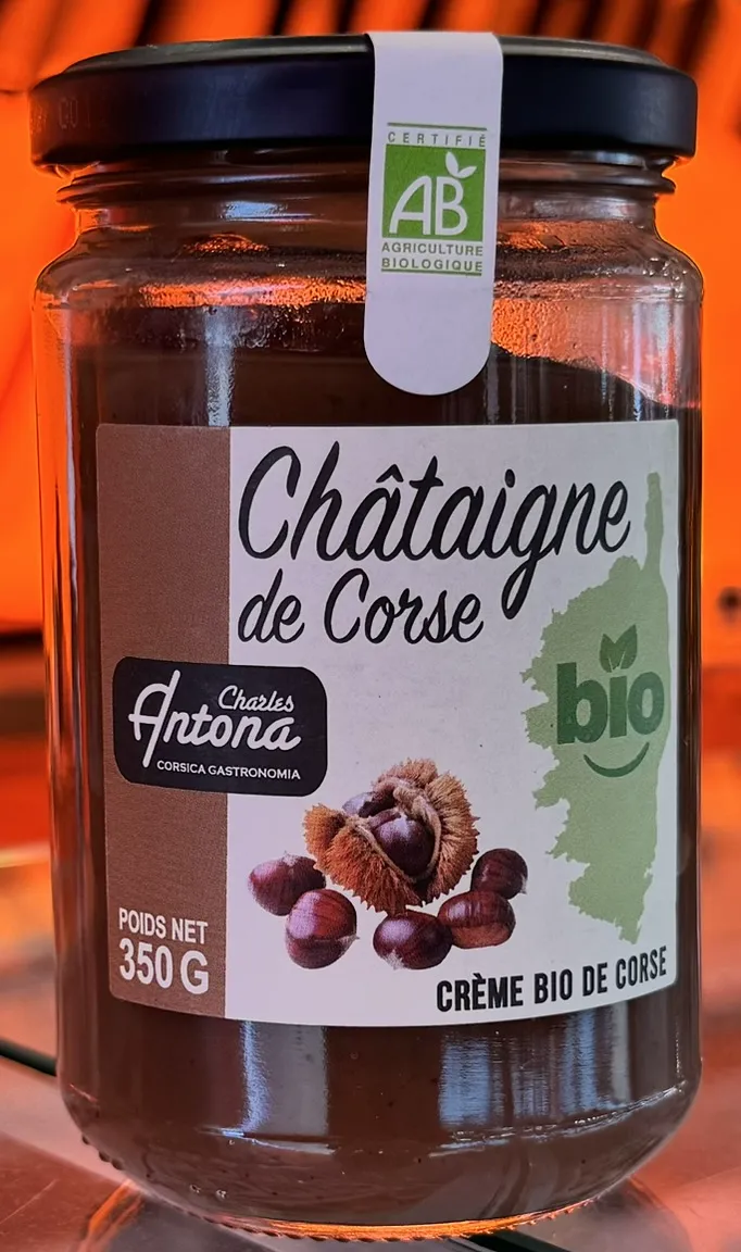 Crème de Châtaigne de Corse bio — Confitures & Gelées corse A l'Antica