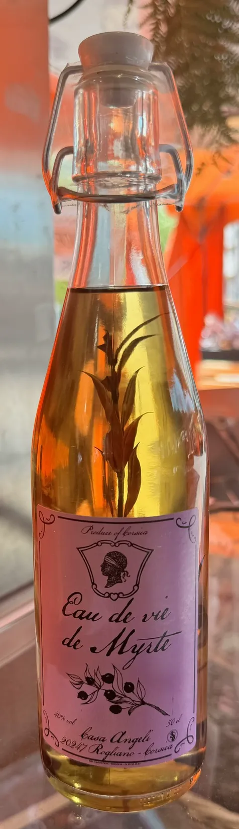 Eau de vie de Myrte — Liqueurs & Apéritifs corse A l'Antica