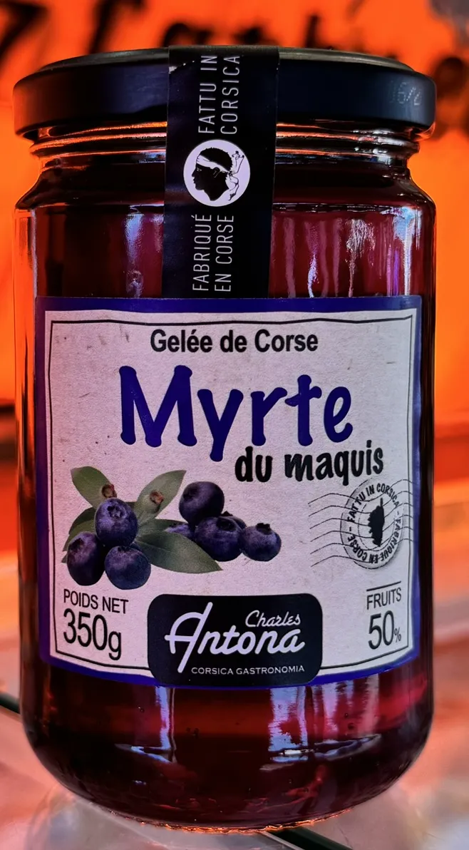 Gelée de Myrte du Maquis — Confitures & Gelées corse A l'Antica