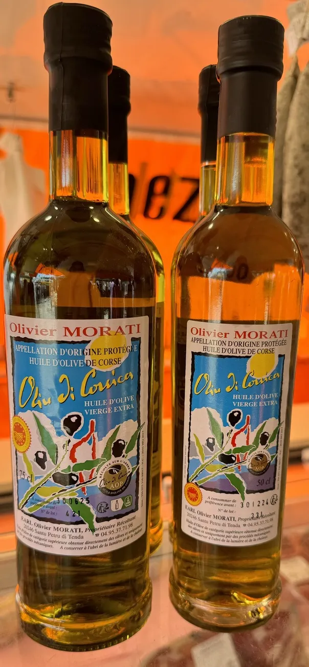 Huile d'Olive AOP — Olivier Morati — Huile d'olive corse A l'Antica