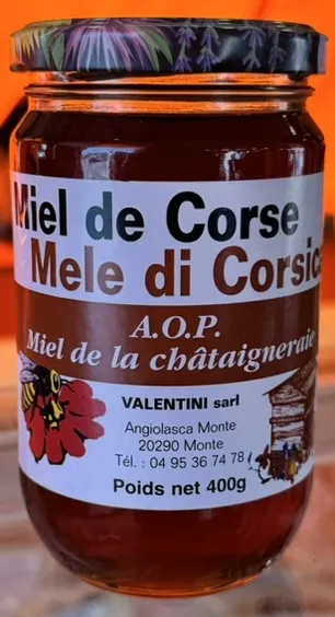 Miel de Châtaigneraie AOP — 400g — Miels corse A l'Antica