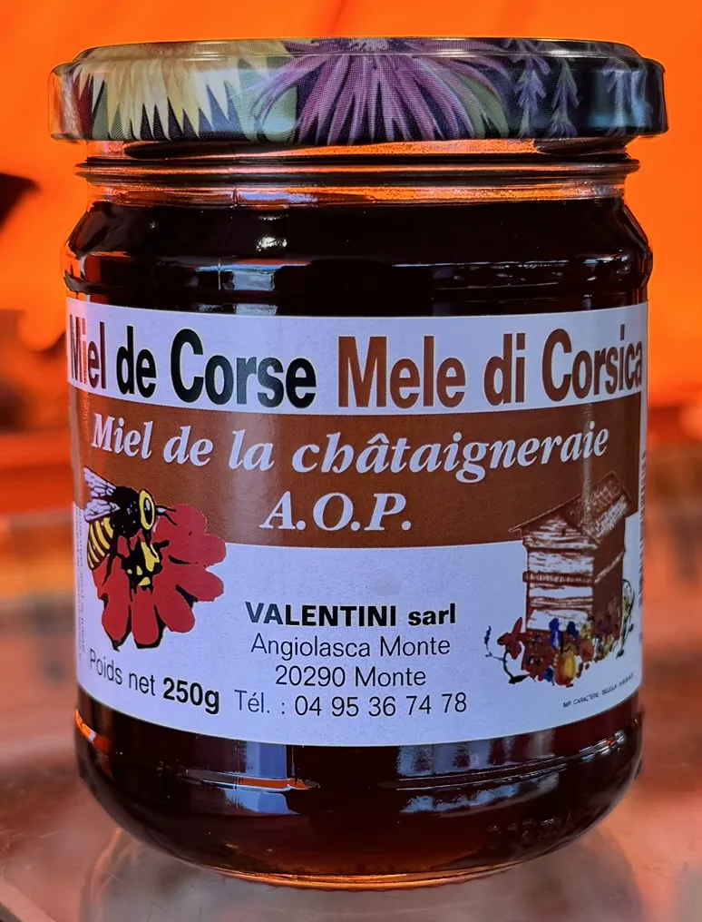 Miel de Châtaigneraie AOP — 250g — Miels corse A l'Antica