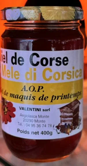 Miel de Maquis de Printemps AOP — 400g — Miels corse A l'Antica
