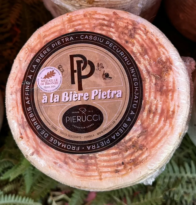 Tomme PP — à la Bière Pietra — Fromages corse A l'Antica